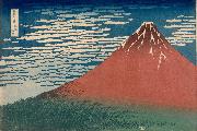 Katsushika Hokusai Mount Fuji in Clear Weather (nn03) oil painting picture wholesale